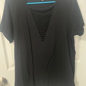 Torrid Ripped T shirt
